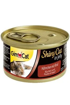 Gimpet Kočka Konz. Shinycat Kuře S Hovězím 70g