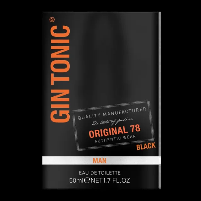 Gin Tonic Original 78 Black toaletní voda pro muže 50 ml
