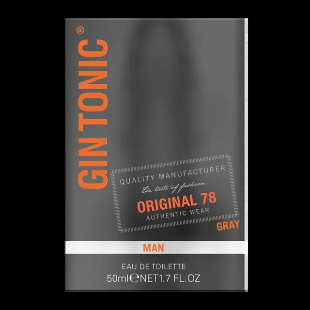 Gin Tonic Original 78 Gray toaletní voda pro muže 50 ml