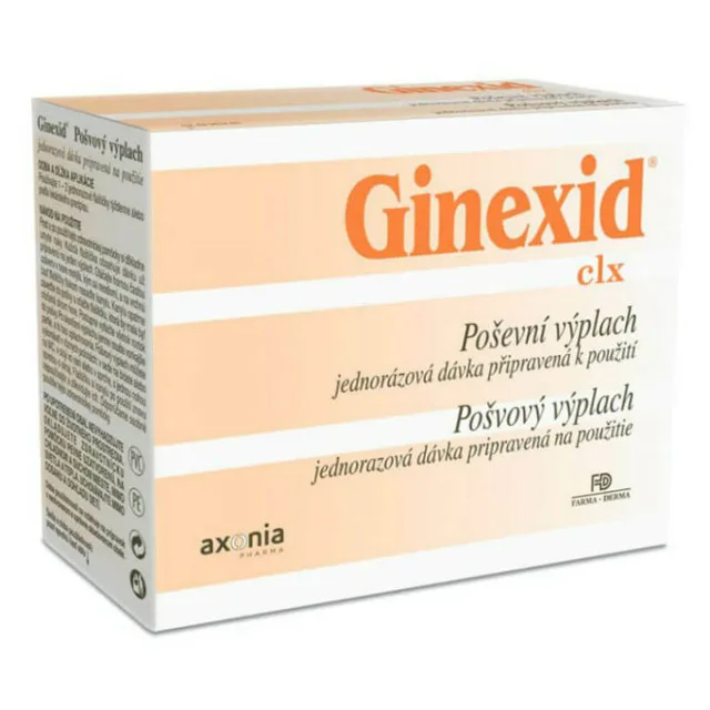 GINEXID Vaginální výplach 100 ml 3 kusy