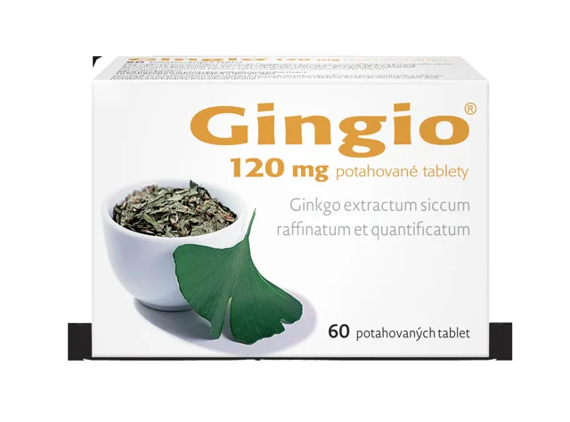 Gingio 120mg 60 potahovaných tablet