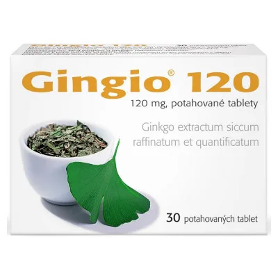 GINGIO POR 120MG TBL FLM 30