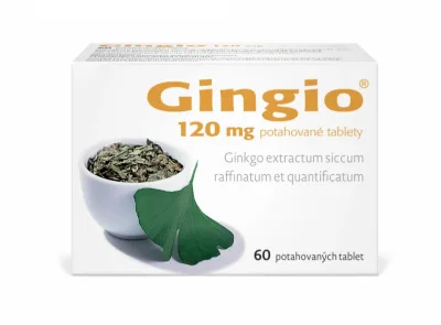 GINGIO POR 120MG TBL FLM 60