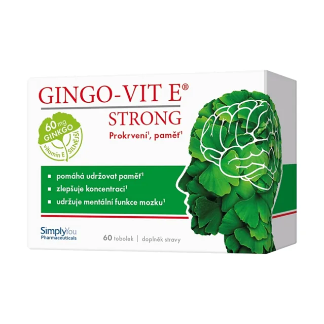 GINGO-VIT E Strong 60 tobolek