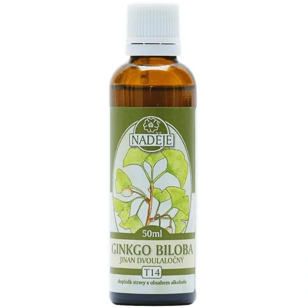 Ginkgo Biloba - Jinan dvoulaločný (T14) 50 ml