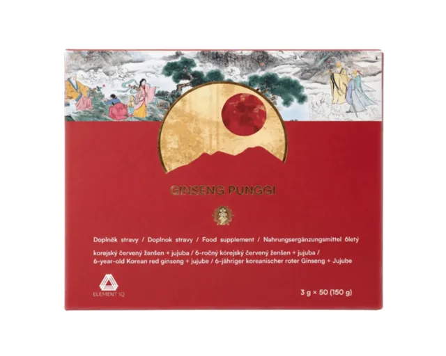 Ginseng Punggi Korejský ženšen s jujubou sáčky 50x3g