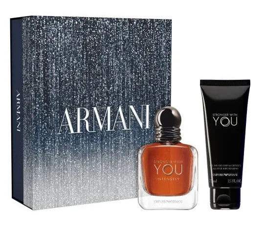 Giorgio Armani Emporio Armani Stronger With You Intensely - EDP 50 ml + sprchový gel 75 ml
