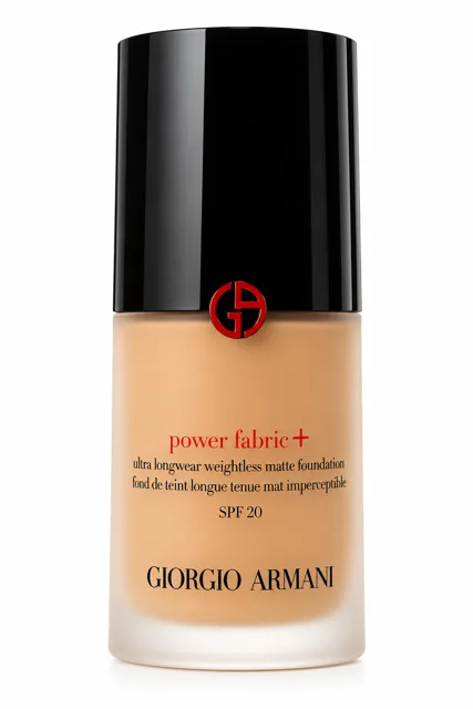 Giorgio Armani Power Fabric+ SPF 20 – dlouhotrvající matující make-up, odstín 5.75, 30 ml / bez krabičky, poškozen/