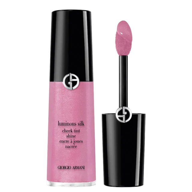 Giorgio Armani Rozjasňující tvářenka Luminous Silk Cheek Tint Shine 12 ml 53S Cosmic Pink