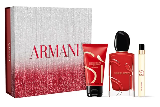 Giorgio Armani Sì Passione - EDP 100 ml + tělové mléko 50 ml + EDP 10 ml