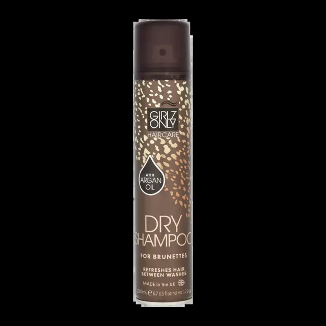 Girlz Only Suchý šampon na hnědé vlasy 200 ml