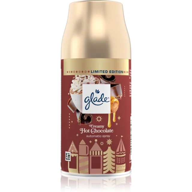GLADE Automatic Creamy Hot Chocolate automatický osvěžovač vzduchu – náhradní náplň 269 ml