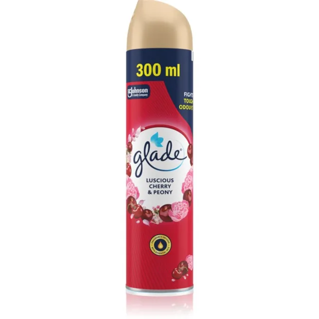 GLADE Luscious Cherry & Peony osvěžovač vzduchu 300 ml