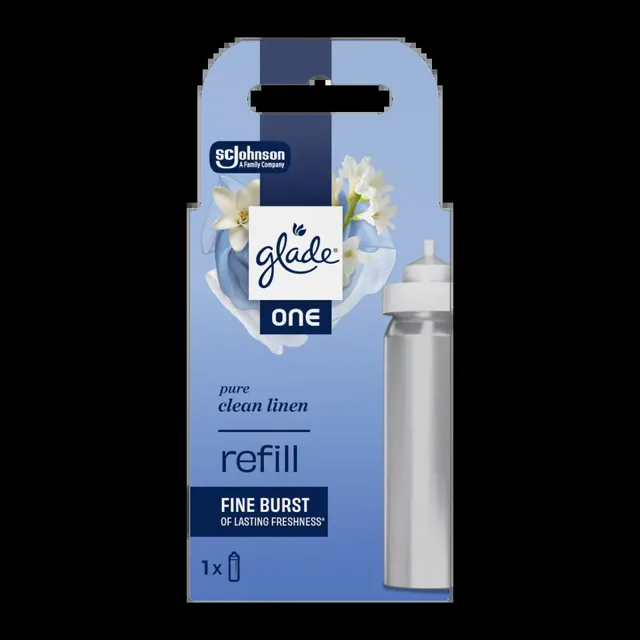Glade Náhradní náplň do osvěžovače vzduchu Clean Linen 10 ml