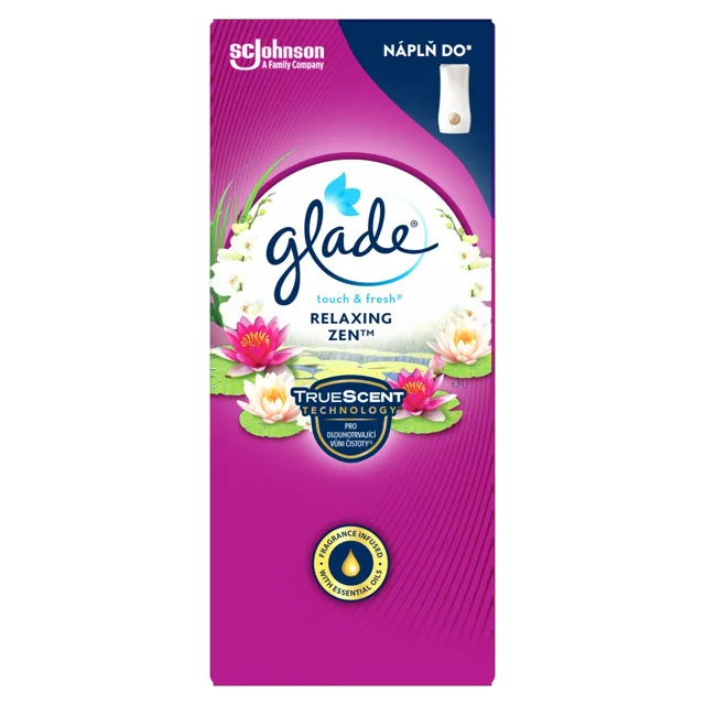 Glade Náplň do osvěžovače vzduchu Touch & Fresh Relaxing Zen 10 ml