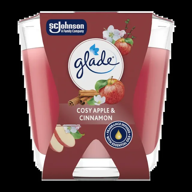 Glade Vonná svíčka Cosy apple & Cinnamon 70 g 70 g