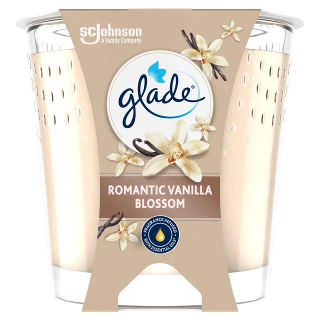 Glade Vonná svíčka Romantic Vanilla Blossom 112 g