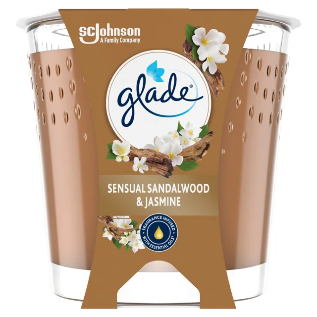 Glade Vonná svíčka Sensual Sandalwood & Jasmine 112 g