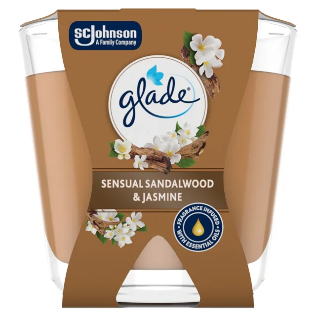 Glade Vonná svíčka Sensual Sandalwood & Jasmine 70 g