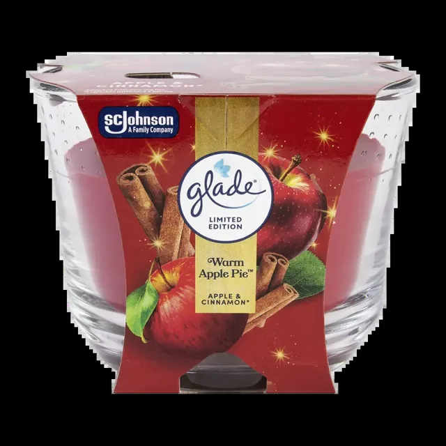 Glade Vonná svíčka Warm Apple Pie 204 g 204 g