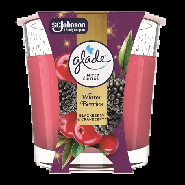 Glade Vonná svíčka Winter Berries 112 g