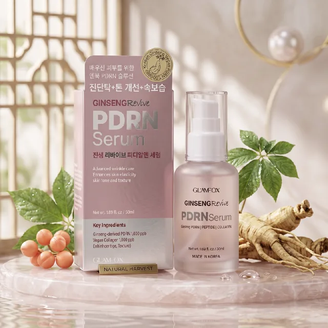 GLAMFOX  - Ginseng Revive PDRN Serum - Obnovující sérum se ženšenem a PDRN - 50 ml