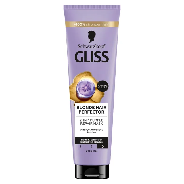 Gliss Kur Maska pro blond vlasy Blonde Hair Perfector 150 ml