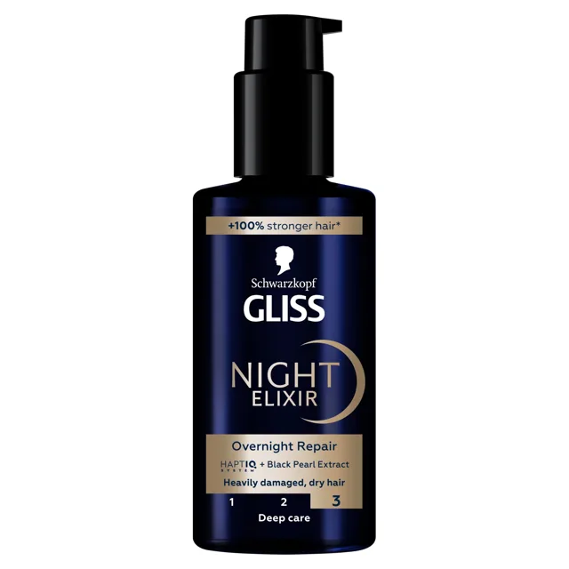 Gliss Kur Noční elixír Night Elixir Overnight Repair 100 ml