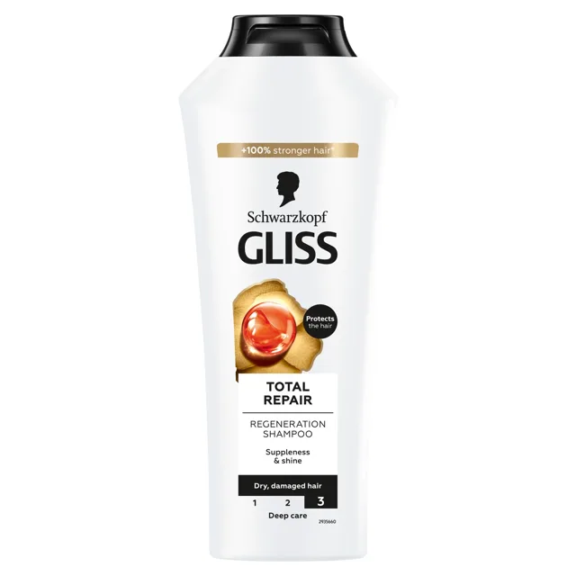 Gliss Kur Regenerační šampon Total Repair Regeneration Shampoo 400 ml