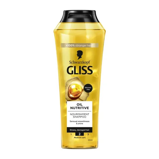 Gliss Šampon Oil Nutritive pro hrubé a namáhané vlasy 250 ml