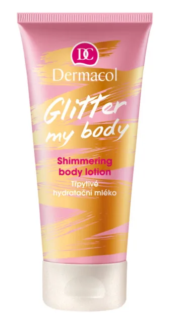 Glitter my body   Třpytivé hydratační tělové mléko Dermacol - Oficiální e-shop Dermacol