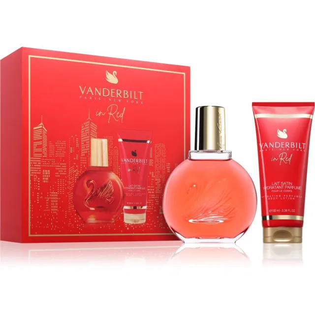 Gloria Vanderbilt In Red dárková sada pro ženy 1 ks