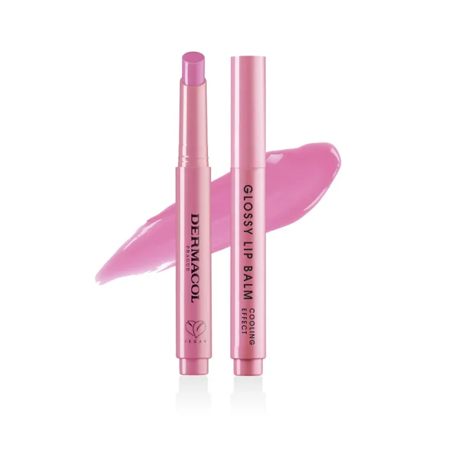Glossy Lip Balm balzám na rty v tyčince 06 blackberry Dermacol - Oficiální e-shop Dermacol