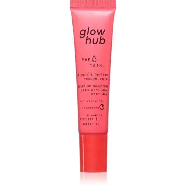 Glow Hub Plumping Peptide regenerační balzám na rty s hydratačním účinkem 15 ml
