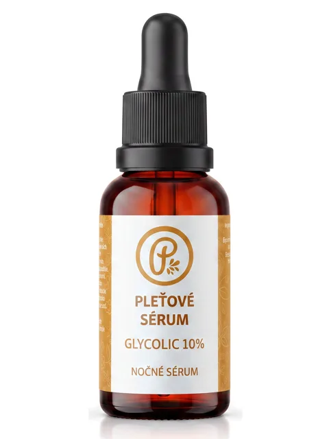 GLYCOLIC 10 % - Noční pleťové sérum 30 ml