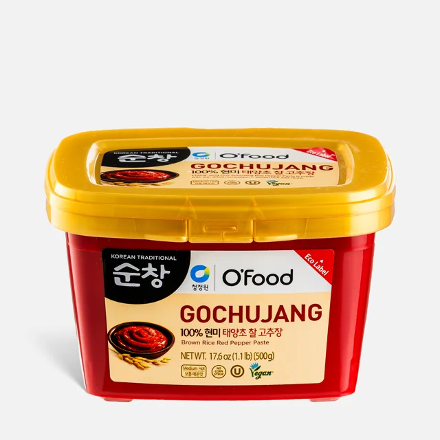 Gochujang 500 g  korejská fermentovaná chilli pasta na marinády, dipy a polévky