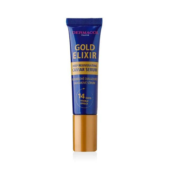 Gold Elixír omlazující kaviárové sérum Dermacol - Oficiální e-shop Dermacol