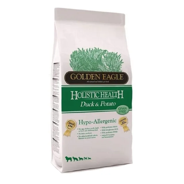 Golden Eagle Hypoalergenní kachna s bramborem 26/12 Bez obilovin - 2 x 10 kg