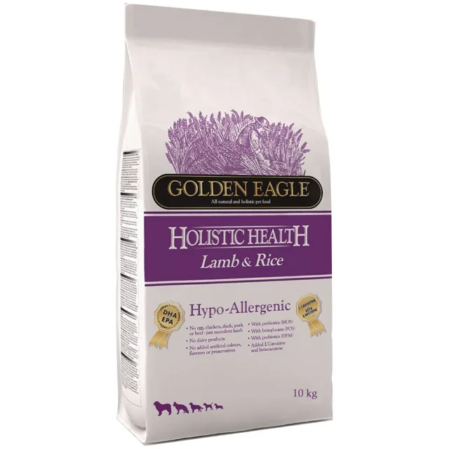 Golden Eagle Hypoallergen jehněčí a rýže  - 10 kg