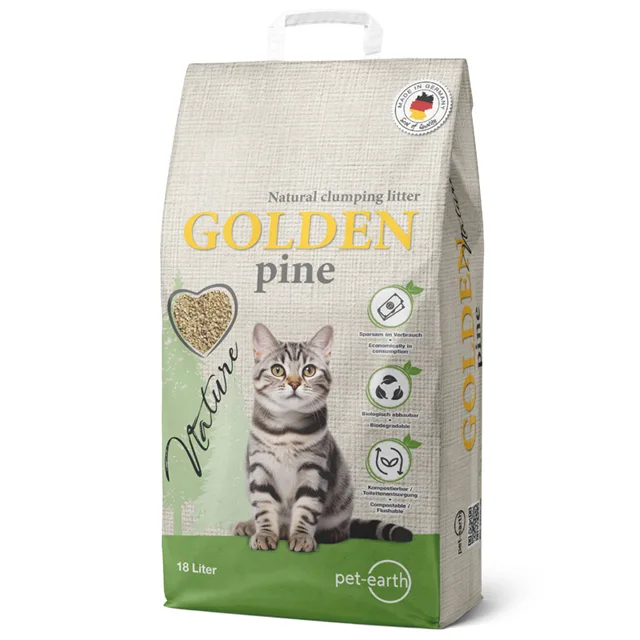 Golden Nature Pine borovicová podestýlka - 18 l