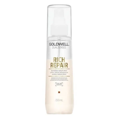 Goldwell Bezoplachové sérum ve spreji pro poškozené a suché vlasy Dualsenses Rich Repair (Restoring Serum Spray) 150 ml