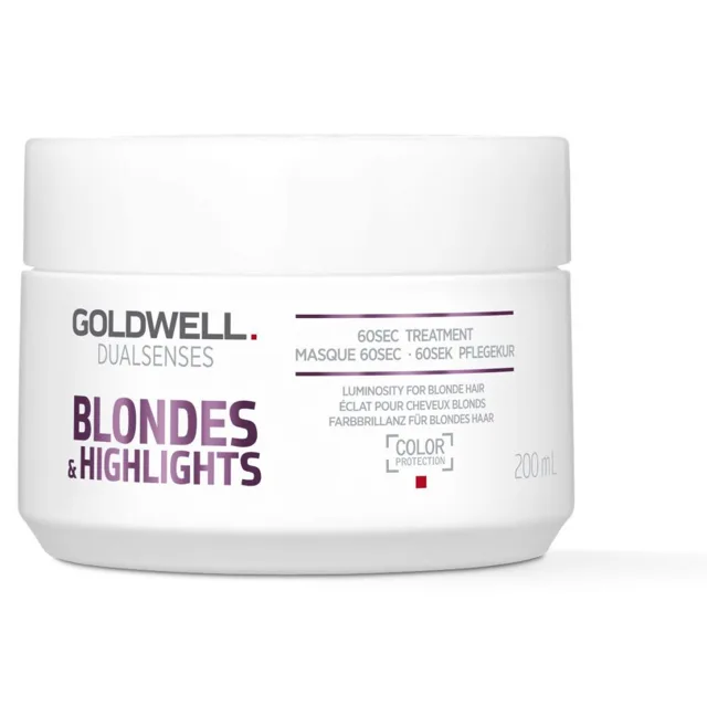 Goldwell Dualsenses Blondes & Highlights 60sec Treatment 200ml - Maska na blond vlasy