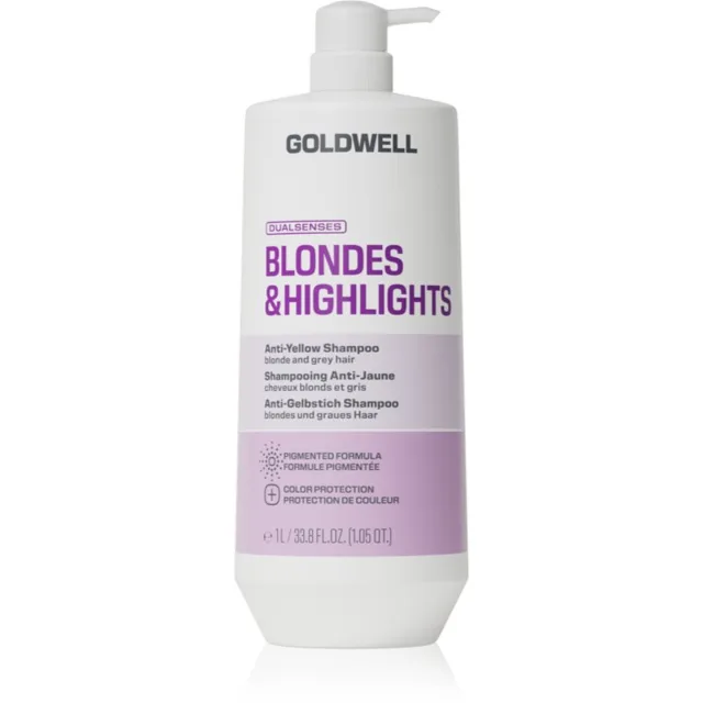 Goldwell Dualsenses Blondes & Highlights Anti-Yellow Shampoo šampon neutralizující žluté tóny 1000 ml