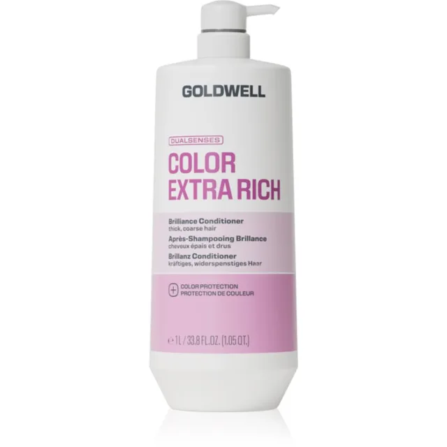 Goldwell Dualsenses Color Extra Rich Brilliance Conditioner kondicionér pro zářivou barvu vlasů 1000 ml