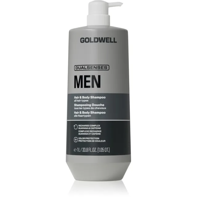 Goldwell Dualsenses Men Hair & Body Shampoo sprchový gel a šampon 2 v 1 1000 ml