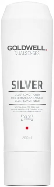 Goldwell Dualsenses Silver Conditioner 200ml - Kondicionér pro blond vlasy