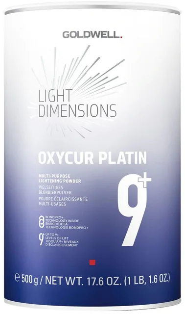 Goldwell Odbarvovací prášek Light Dimensions (Oxycur Platin) 500 g