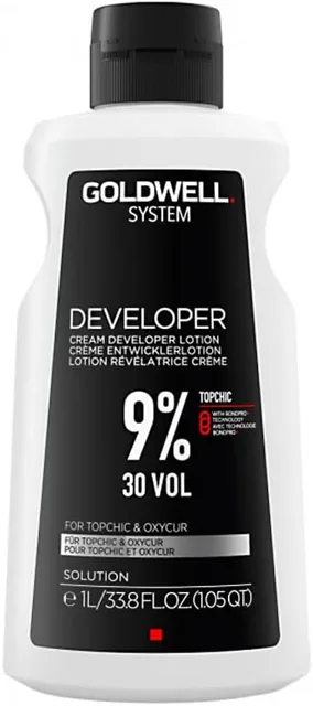 GOLDWELL System Vývojové mléko Topchic 9% 30 Vol 1000 ml