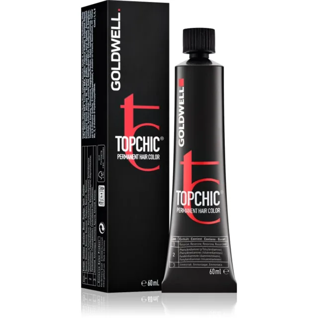 Goldwell Topchic Permanent Hair Color barva na vlasy odstín 6R 60 ml