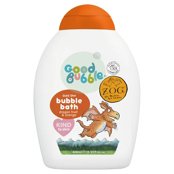 Good Bubble Zog dětská pěna do koupele Dračí ovoce a Pomeranč, 400 ml